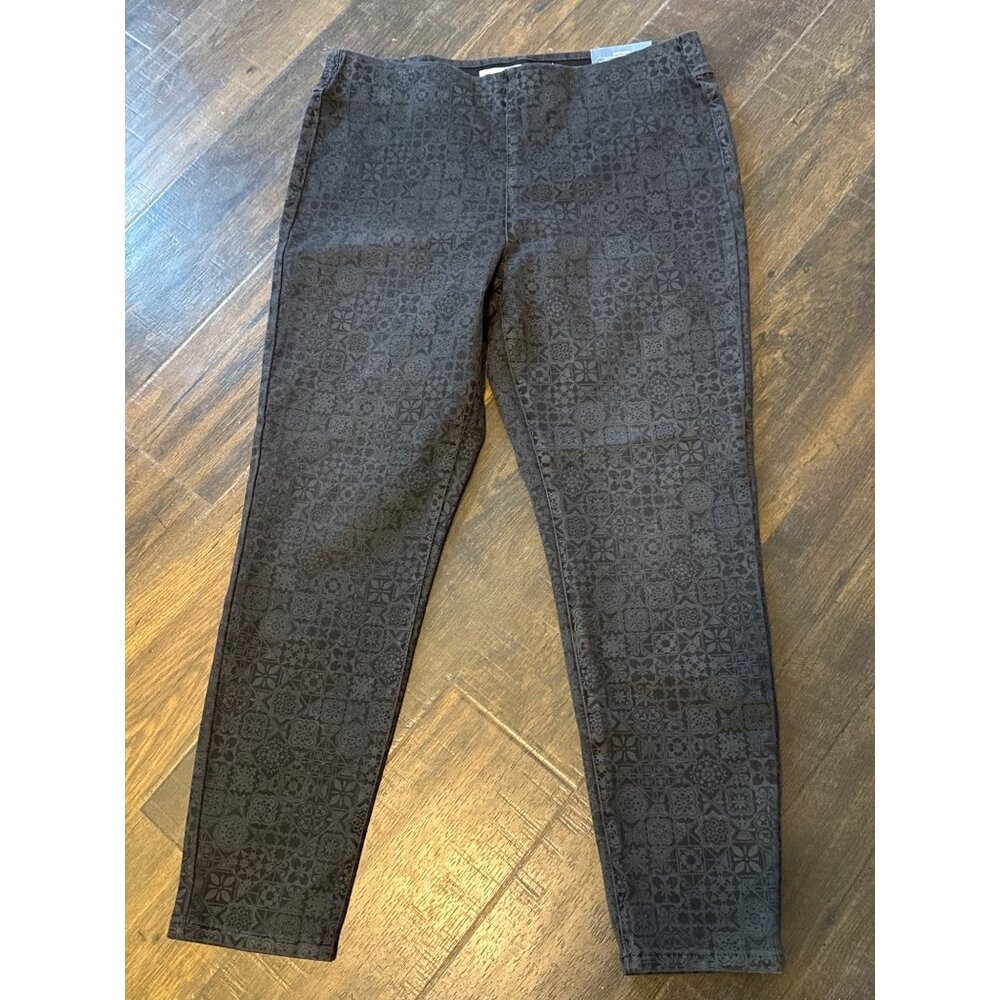Soft Surroundings Ultimate Denim Pull-On Leggings L 14/16